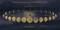 Geography Of The Heavens Ii Blue Gold Poster Print by Wild Apple Portfolio - Item # VARPDX37307
